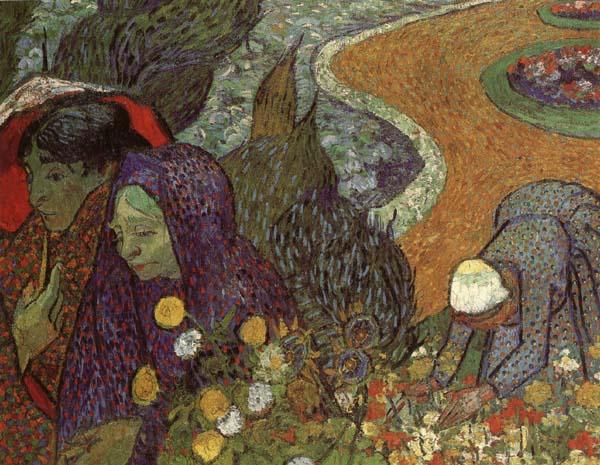 Vincent Van Gogh Ladies of Arles Germany oil painting art